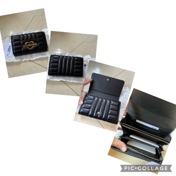 NWT Love Moschino Black Backpack Set - Picture 6 of 6